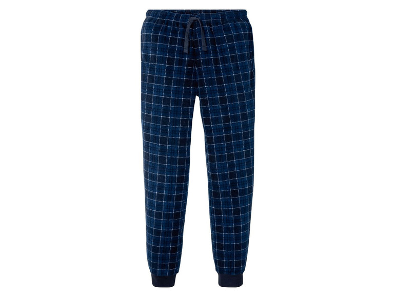 Gehe zu Vollbildansicht: LIVERGY® Fleece Pyjama Herren, mit Gummizugbund - Bild 12