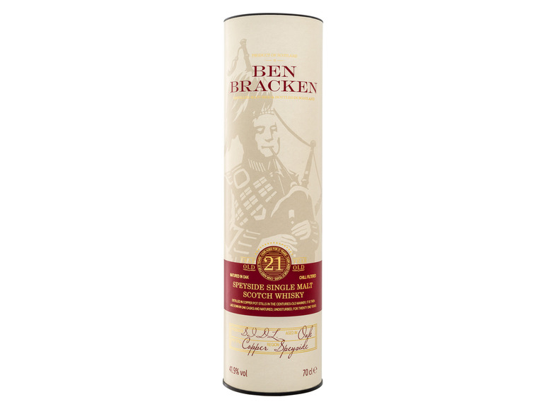 Ben Bracken Speyside Single 41,9% Geschenkbox Jahre mit 21 Whisky Vol Scotch Malt