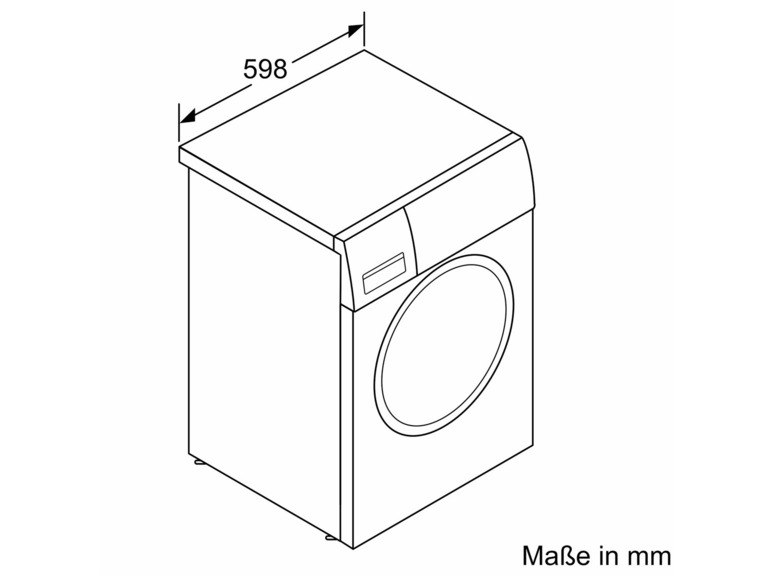 Siemens Waschmaschine »WM14N177«, U/min 1400