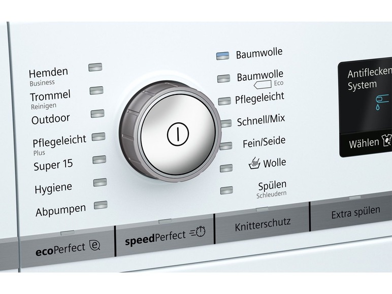 Gehe zu Vollbildansicht: Siemens iQ700, Waschmaschine »WM14W570«, Frontlader, 8kg, A+++, 1400 U/min - Bild 2