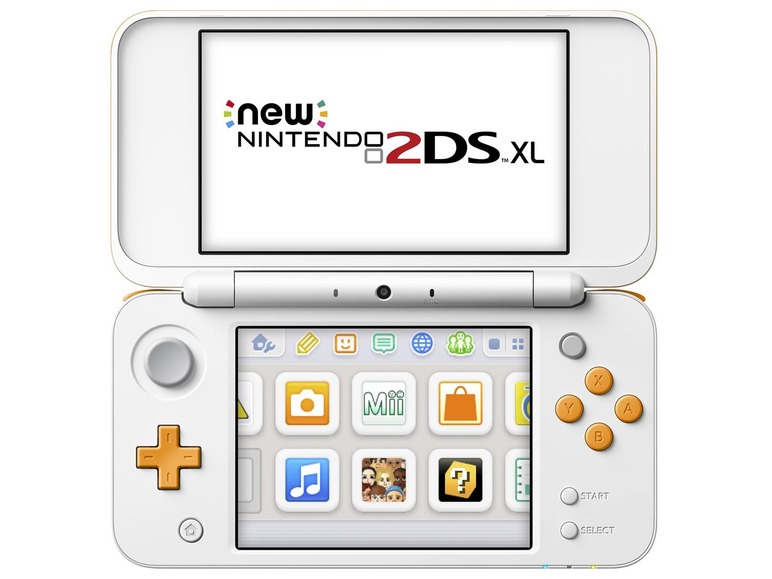 Gehe zu Vollbildansicht: Nintendo 2DS XL, NFC-Schnittstelle, DS- und 3DS kompatibel, weiß-orange - Bild 11