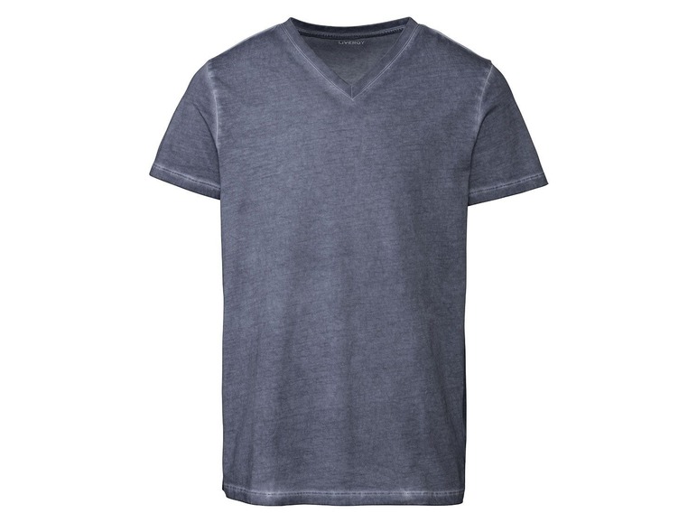 Gehe zu Vollbildansicht: LIVERGY® T-Shirt Herren, mit Wash-out-Effekt, aus Baumwolle - Bild 7