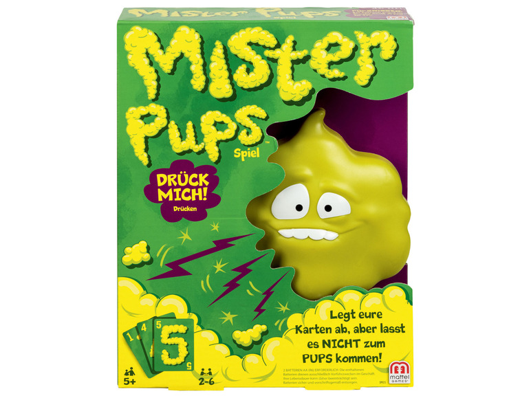 »Mister MATTEL Pups« Gesellschaftsspiel