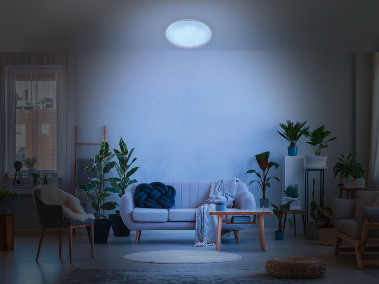 Gehe zu Vollbildansicht: LIVARNO home Deckenleuchte »Starlight« LED, mit Lichtfarbensteuerung - Bild 15