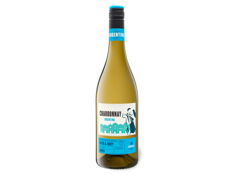 Weißwein Argentina Chardonnay CIMAROSA trocken, 2021