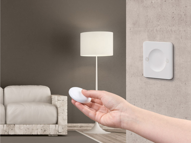 Wandhalterung Smart SILVERCREST® mit Button, Smart »Zigbee Home« magnetischer