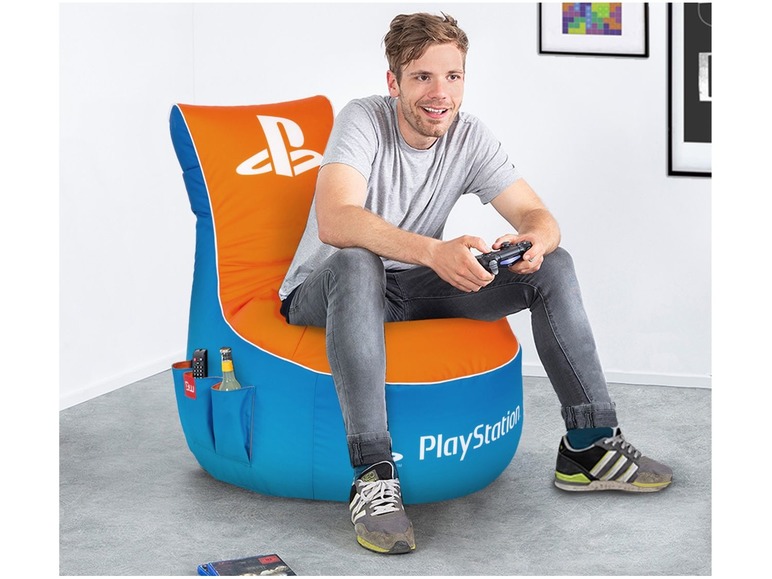 Gehe zu Vollbildansicht: Gamewarez Gaming Sitzsack PlayStation - Bild 17