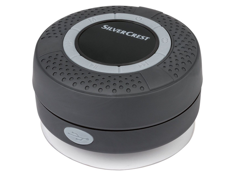 Gehe zu Vollbildansicht: SILVERCREST® Bluetooth Bad Lautsprecher mit LED-Display, UKW-Radio und praktischem Saugnapf - Bild 13