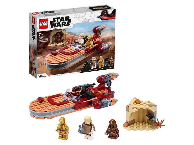 Gehe zu Vollbildansicht: LEGO® Star Wars™ 75271 »Luke Skywalkers Landspeeder™« - Bild 11