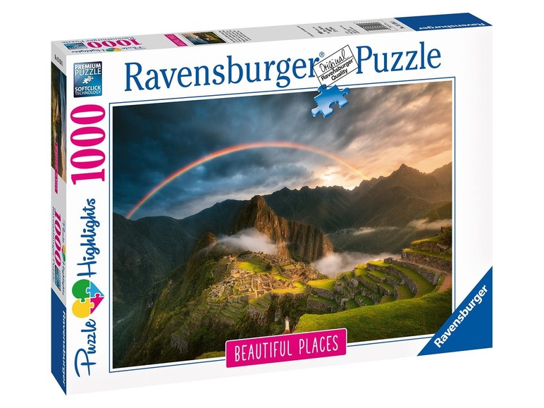 Gehe zu Vollbildansicht: Ravensburger Ravensburger Regenbogen über Machu Picchu, Peru - Bild 2