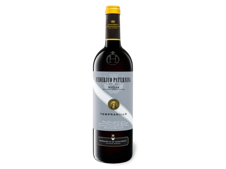 Rotwein Rioja 2018 Paternina Tempranillo trocken, Federico DOCa