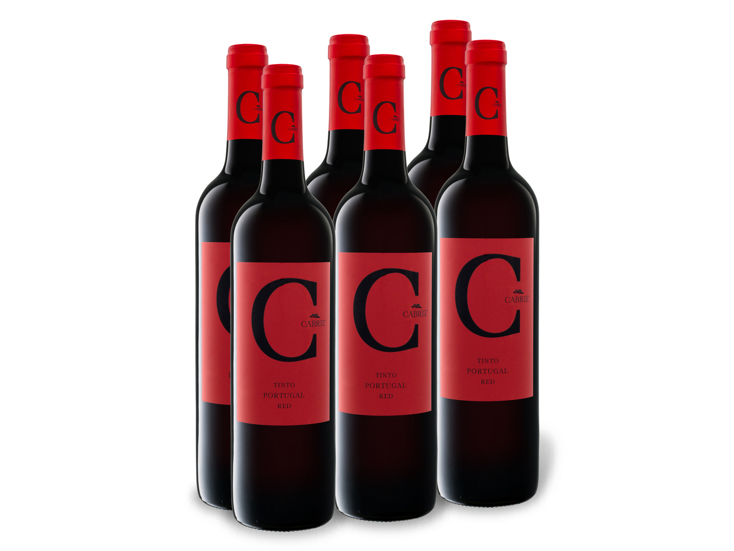 T… C 6 Regional Cabriz Vinho x 0,75-l-Flasche-Weinpaket