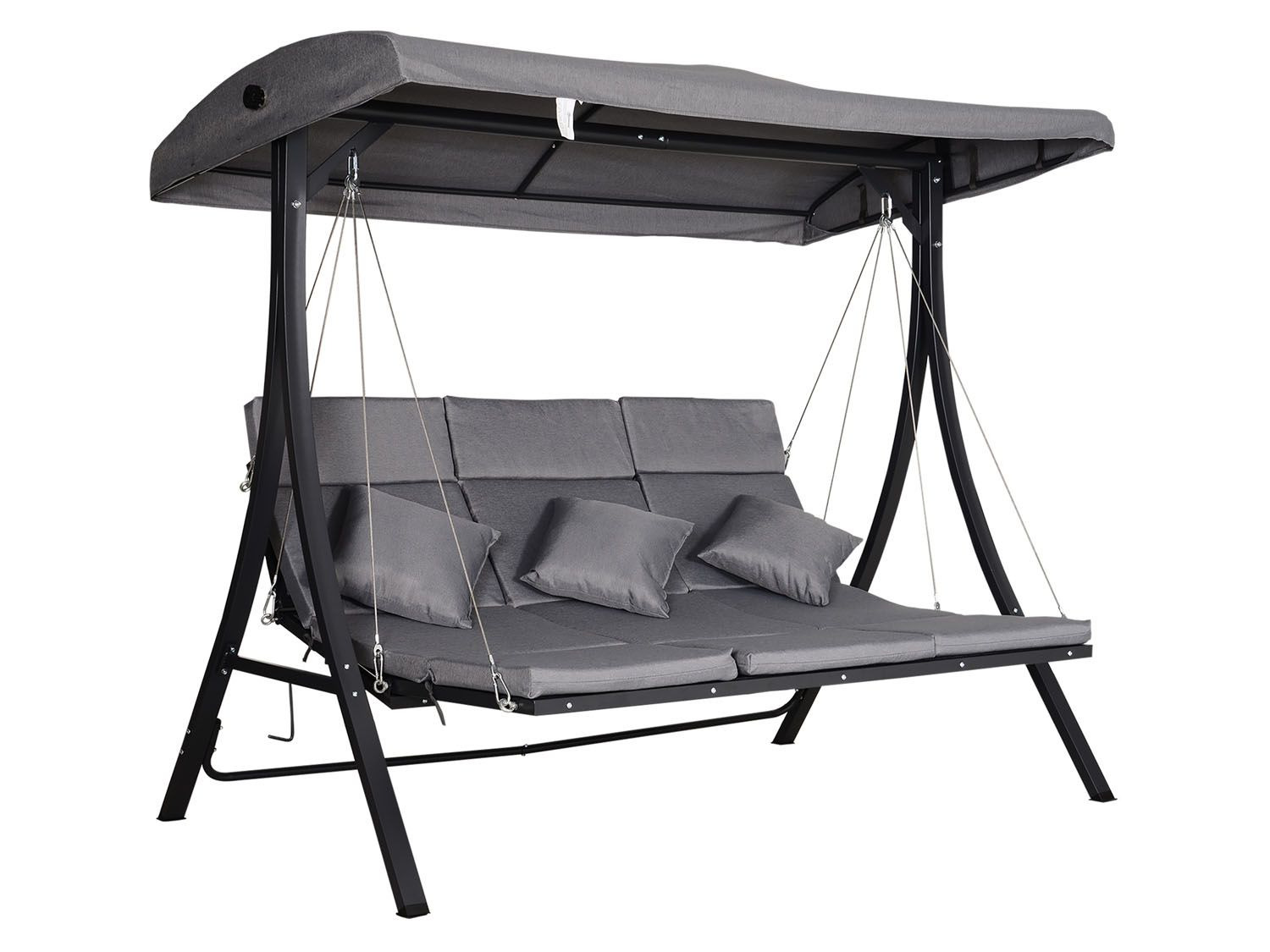 Outsunny Hollywoodschaukel Lounge, | LIDL 3-Sitzer