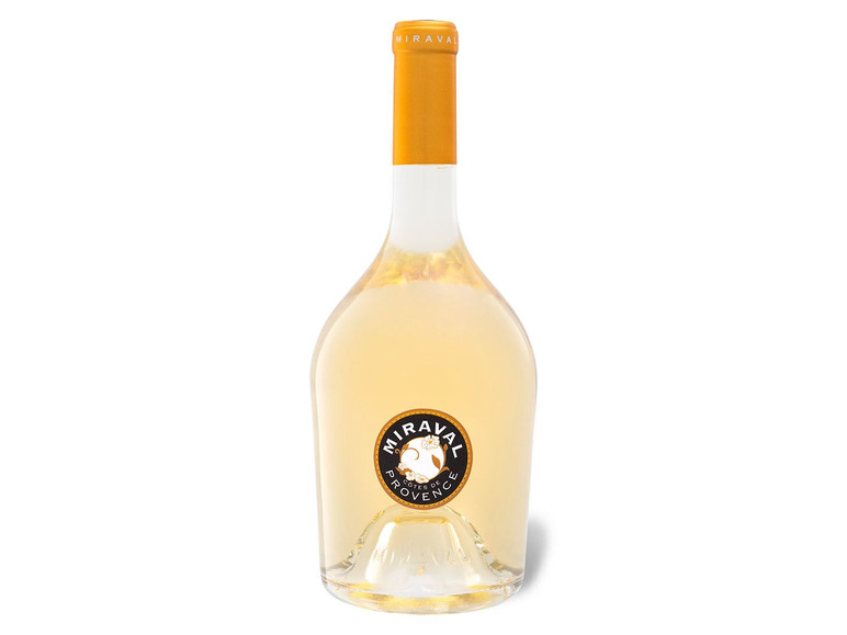 Provence trocken, Weißwein Miraval de Blanc 2020 AOP Côtes