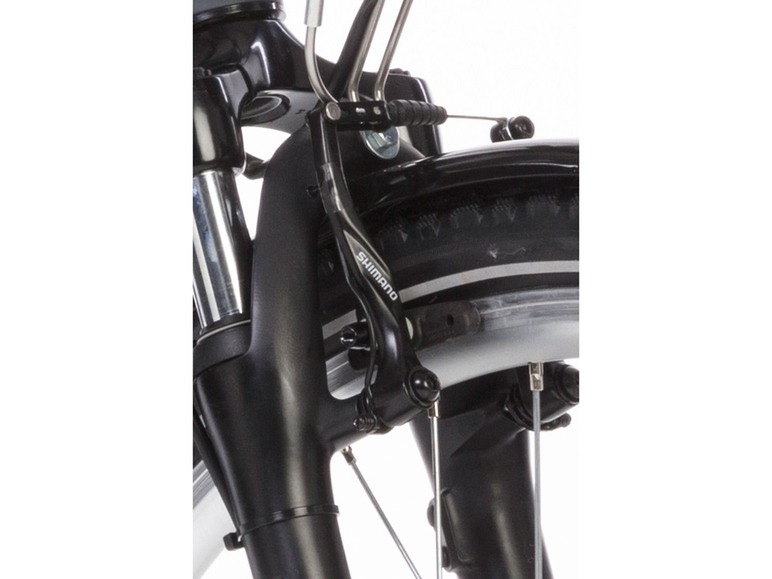 Gehe zu Vollbildansicht: FISCHER E-Bike »ECU 1801«, City Bike, 28 Zoll, 100 km Reichweite, 7 Gang Shimano - Bild 11