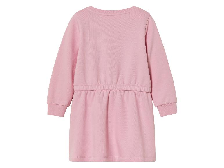 Gehe zu Vollbildansicht: lupilu® Kleinkinder Sweatkleid, mit hohem Baumwollanteil - Bild 4