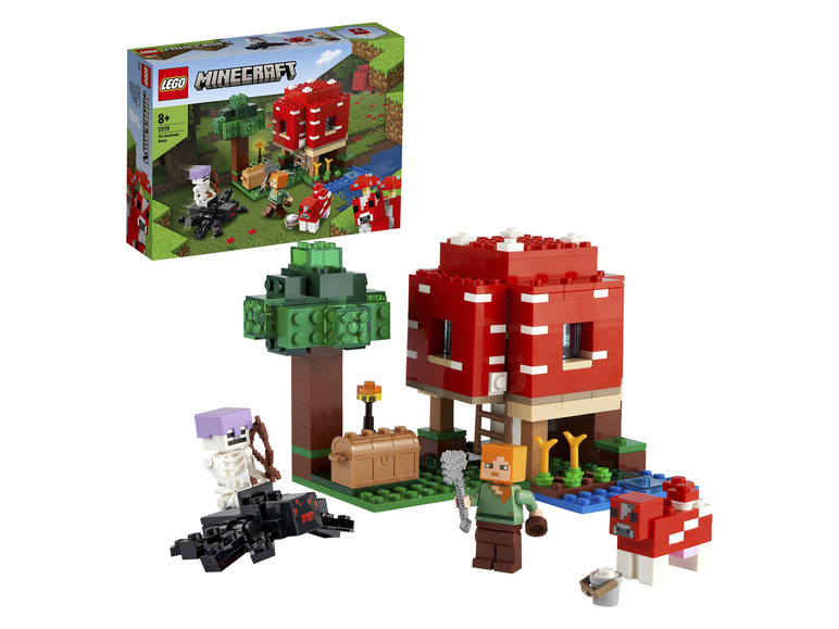 Minecraft »Das 21179 Lego Pilzhaus«