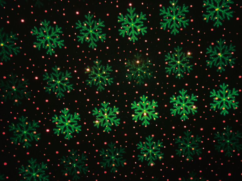effektvollen Beleuchtungsvarianten Laser »Weihnachten«, mit Projektor home LIVARNO