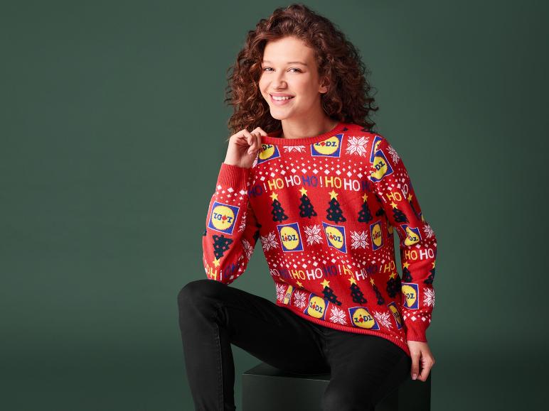 Gehe zu Vollbildansicht: esmara® Damen Weihnachtspullover mit Jacquard-Muster - Bild 12