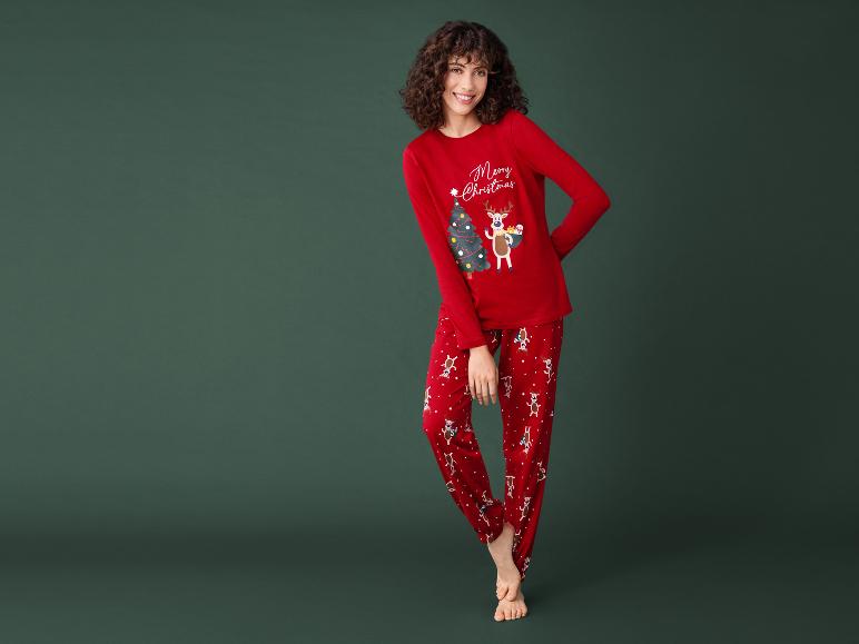 Gehe zu Vollbildansicht: esmara® Damen Pyjama mit weihnachtlichem Motiv - Bild 13