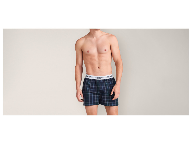 Gehe zu Vollbildansicht: LIVERGY® Herren Boxer, 2 Stück, reine Baumwolle - Bild 11