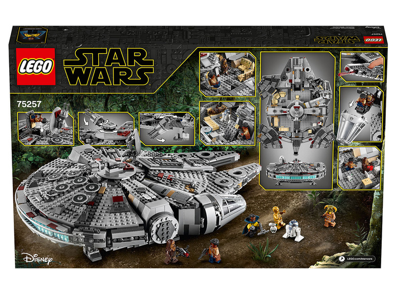 Gehe zu Vollbildansicht: LEGO® Star Wars 75257 »Millennium Falcon™« - Bild 8