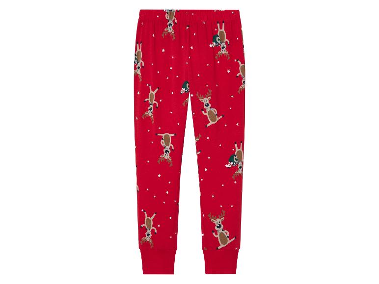 Gehe zu Vollbildansicht: lupilu® Kinder Pyjama, mit weihnachtlichen Motiven - Bild 9