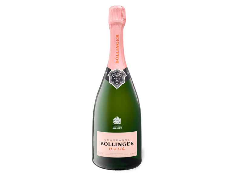 Bollinger Geschenkbox mit Champagner Rosé brut