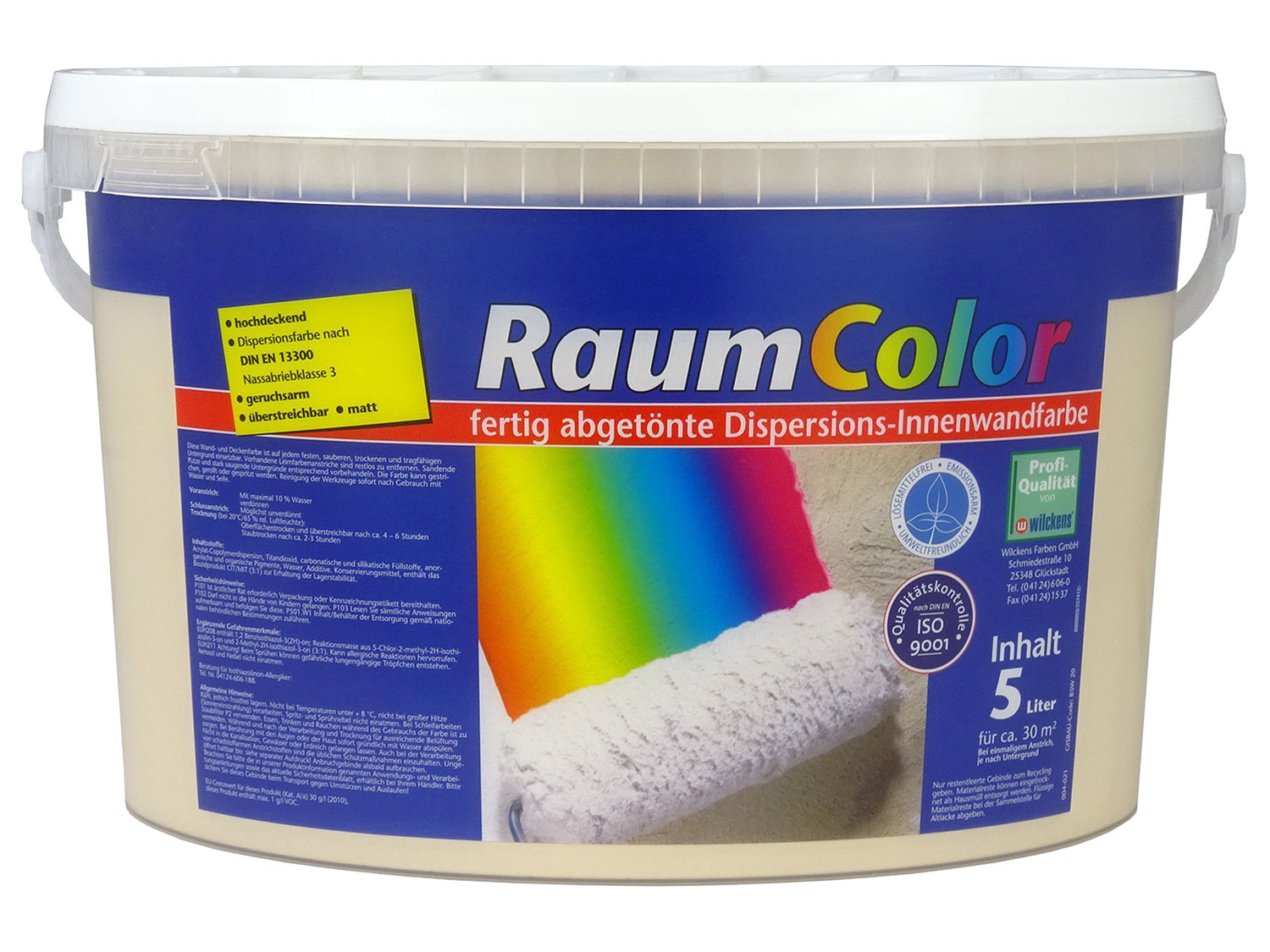 Wilckens Raumcolor 5 ltr. (Latte Macchiato)