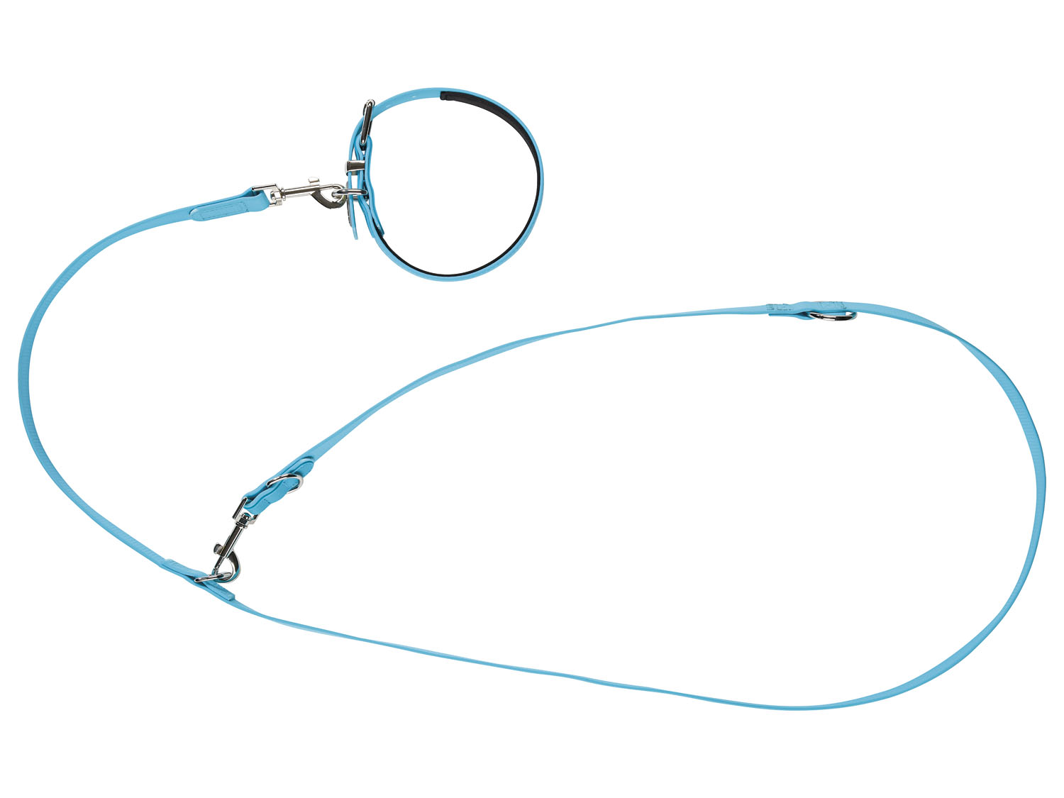 zoofari® Hundehalsband und Führleine (M) M