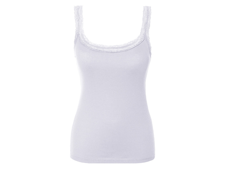 Gehe zu Vollbildansicht: esmara® Damen Tops, 3 Stück, mit Spitze - Bild 20