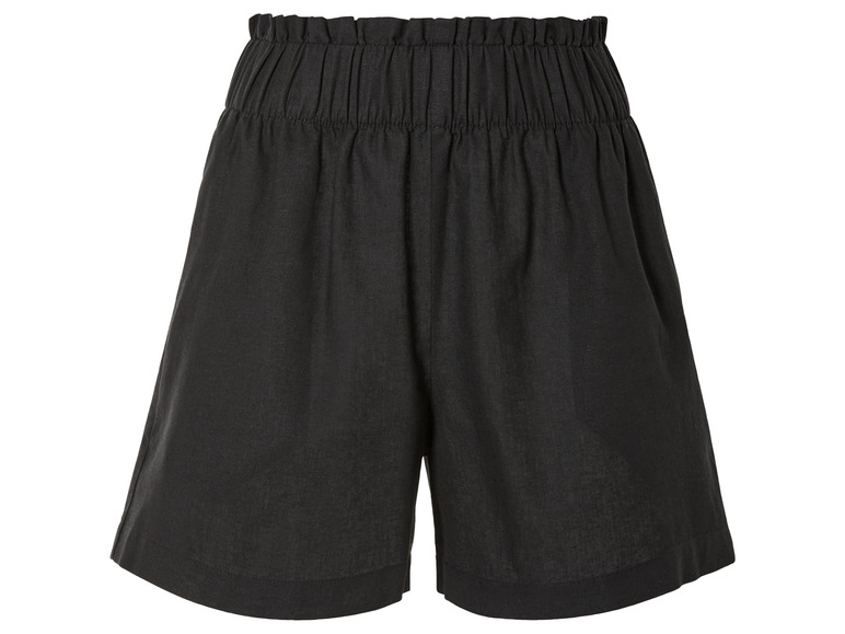 Gehe zu Vollbildansicht: esmara® Leinen-Shorts mit hoher Leibhöhe - Bild 7