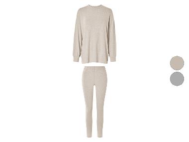 esmara® Damen Pyjama, mit ressourcenschonender Viskose