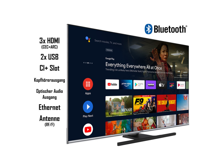 Gehe zu Vollbildansicht: TELEFUNKEN Fernseher »QUAN900M« QLED Android Smart TV 4K UHD - Bild 29