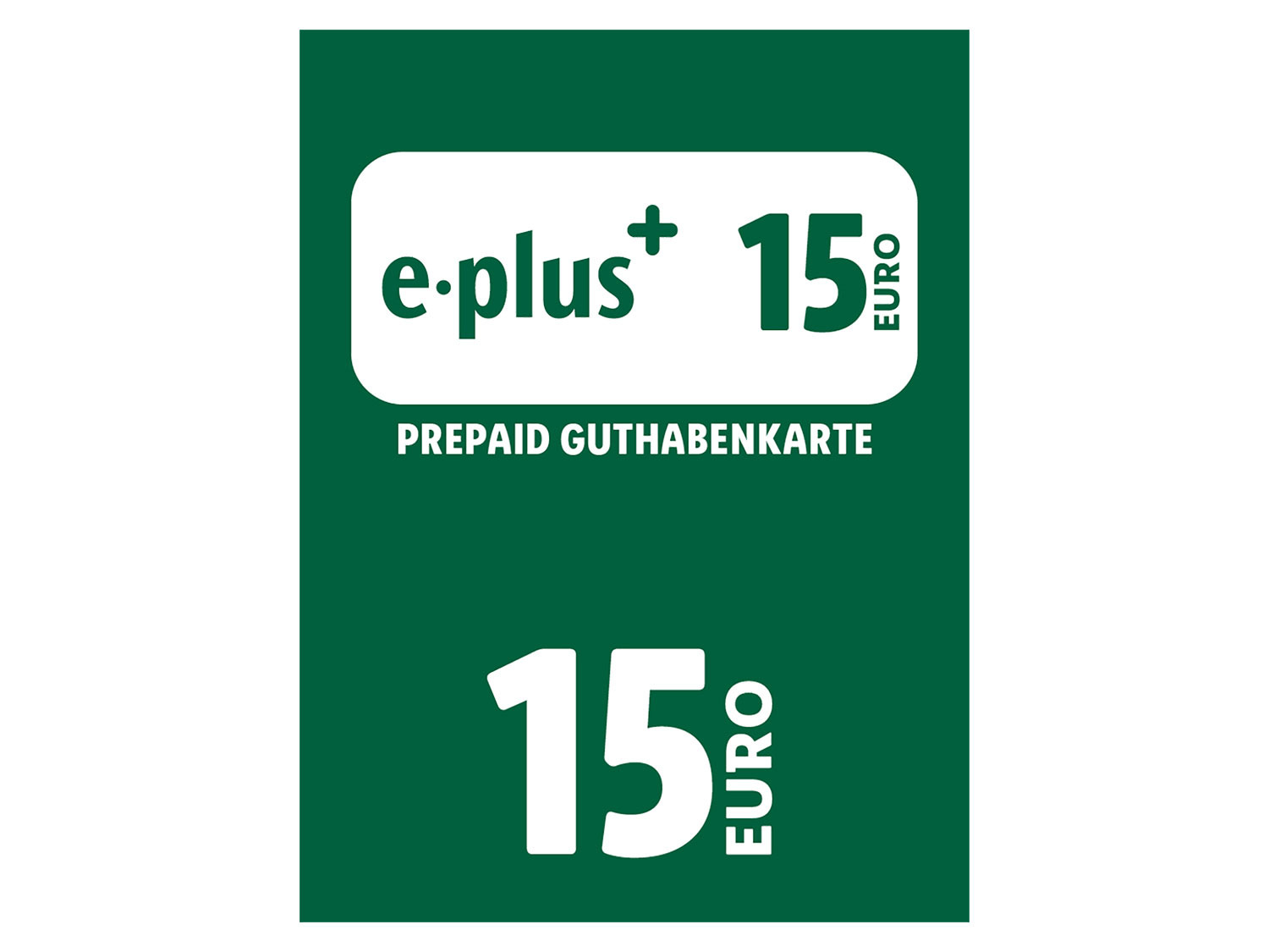 LIDL e-Plus online über kaufen | 15€ Code