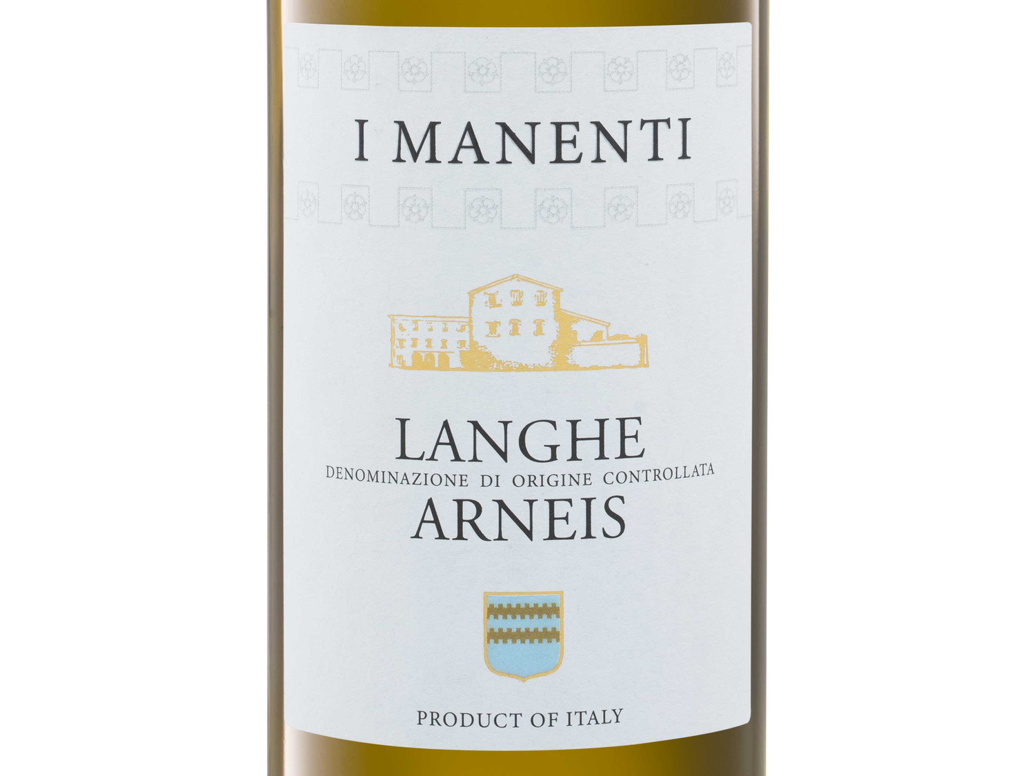 I Manenti … trocken, DOC Arneis Langhe Weißwein Piemont