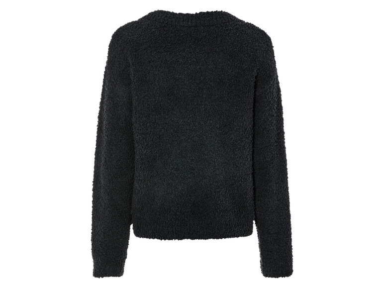 Gehe zu Vollbildansicht: esmara® Damen Plüschpullover, leger geschnitten - Bild 8