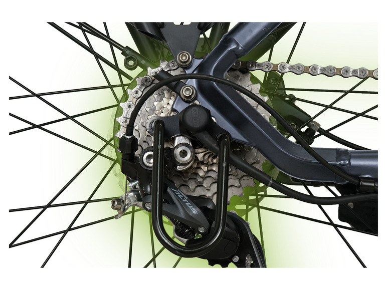 Gehe zu Vollbildansicht: SachsenRad E-Bike Racing Mountainbike »R8 Flex III«, 27,5 Zoll - Bild 28