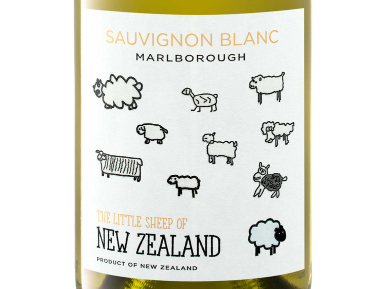 Little 2022 Sauvignon Blanc trocken, Neuseeland Marlborough Sheep Weißwein