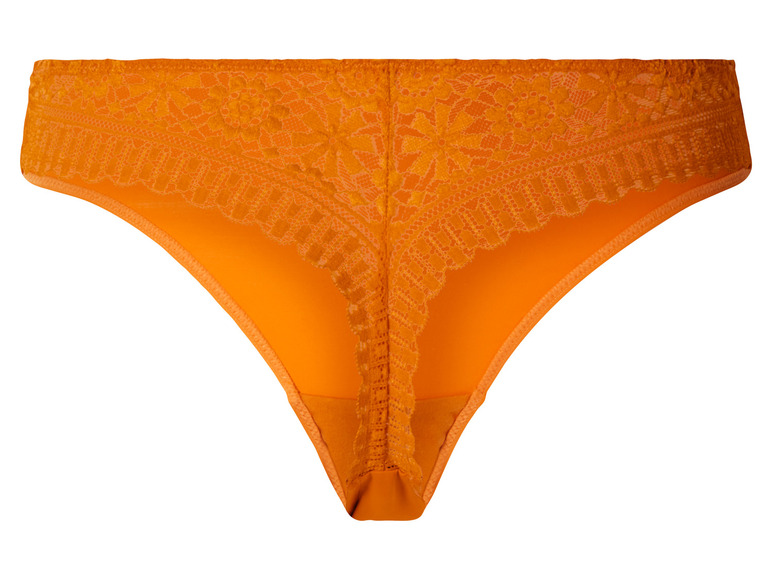 Gehe zu Vollbildansicht: esmara® Damen String, 2 Stück, mit eleganter Spitze - Bild 8