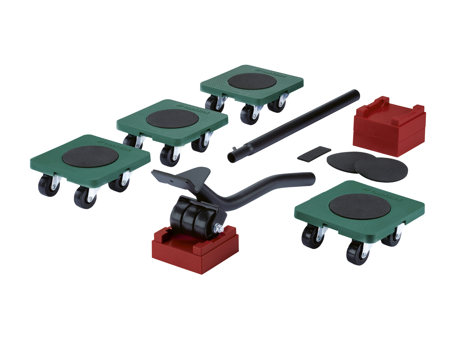 10-teilig LIDL | Möbel-Transportroller-Set, PARKSIDE®