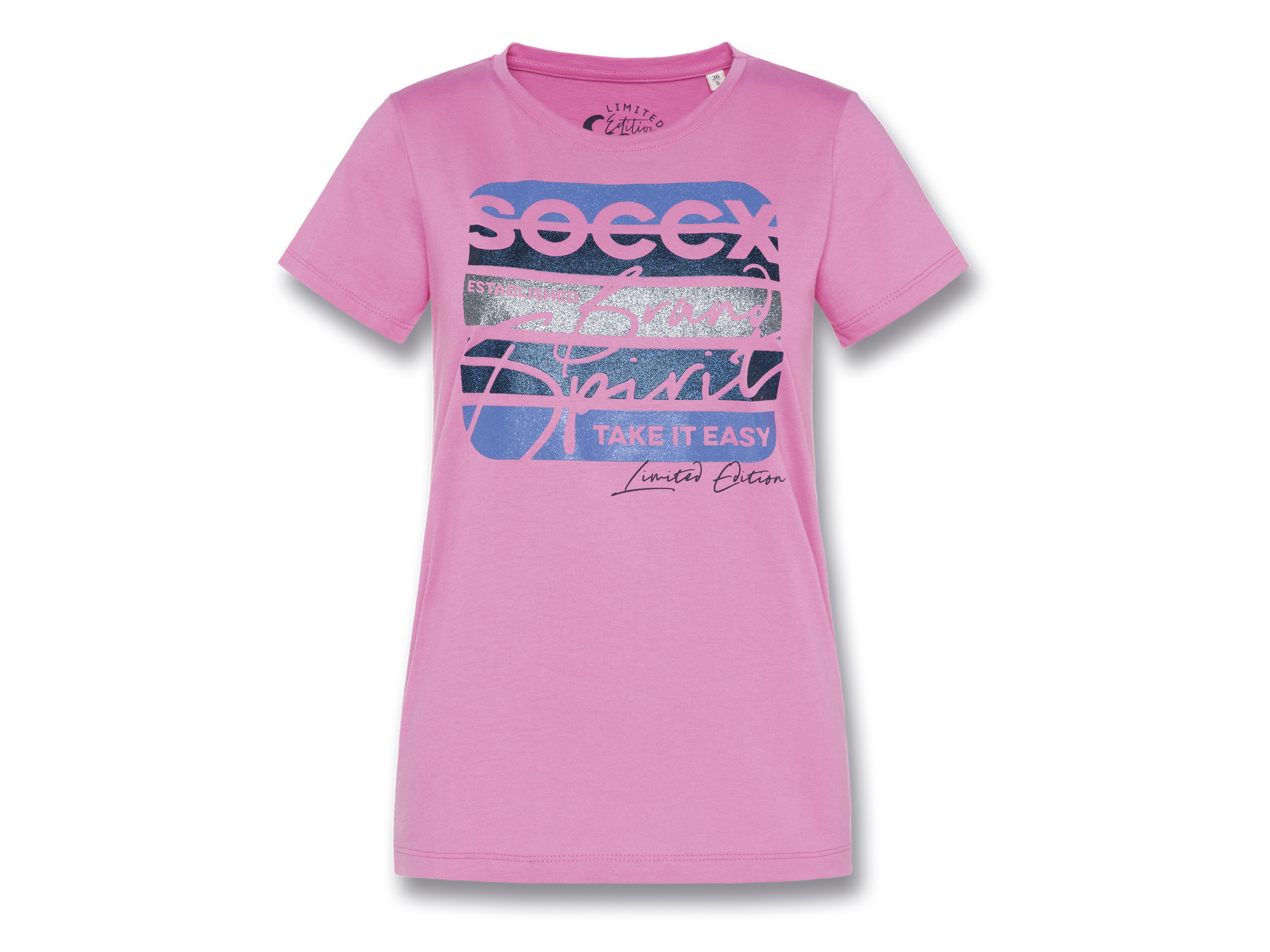 Soccx Damen T-Shirt (pink, M) M