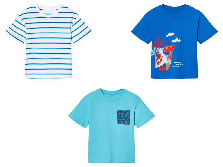 Gehe zu Vollbildansicht: lupilu® Kleinkinder T-Shirt aus reiner Baumwolle - Bild 1