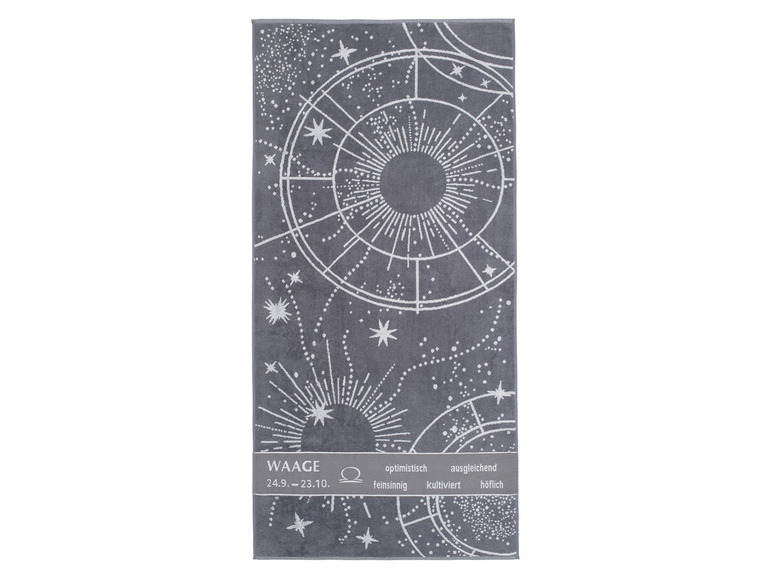 Gehe zu Vollbildansicht: Gözze Saunatuch »Sternzeichen«, reine Baumwolle, 80 x 180 cm - Bild 59