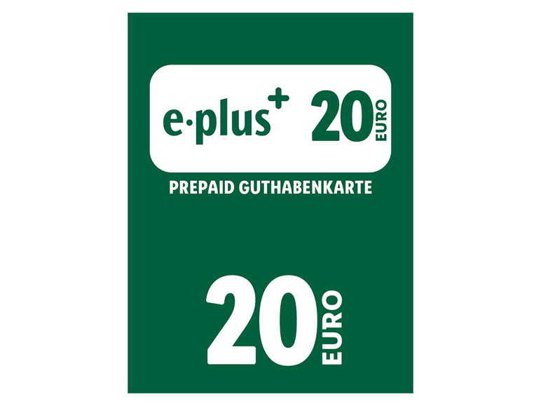 e-Plus 20€ über Code