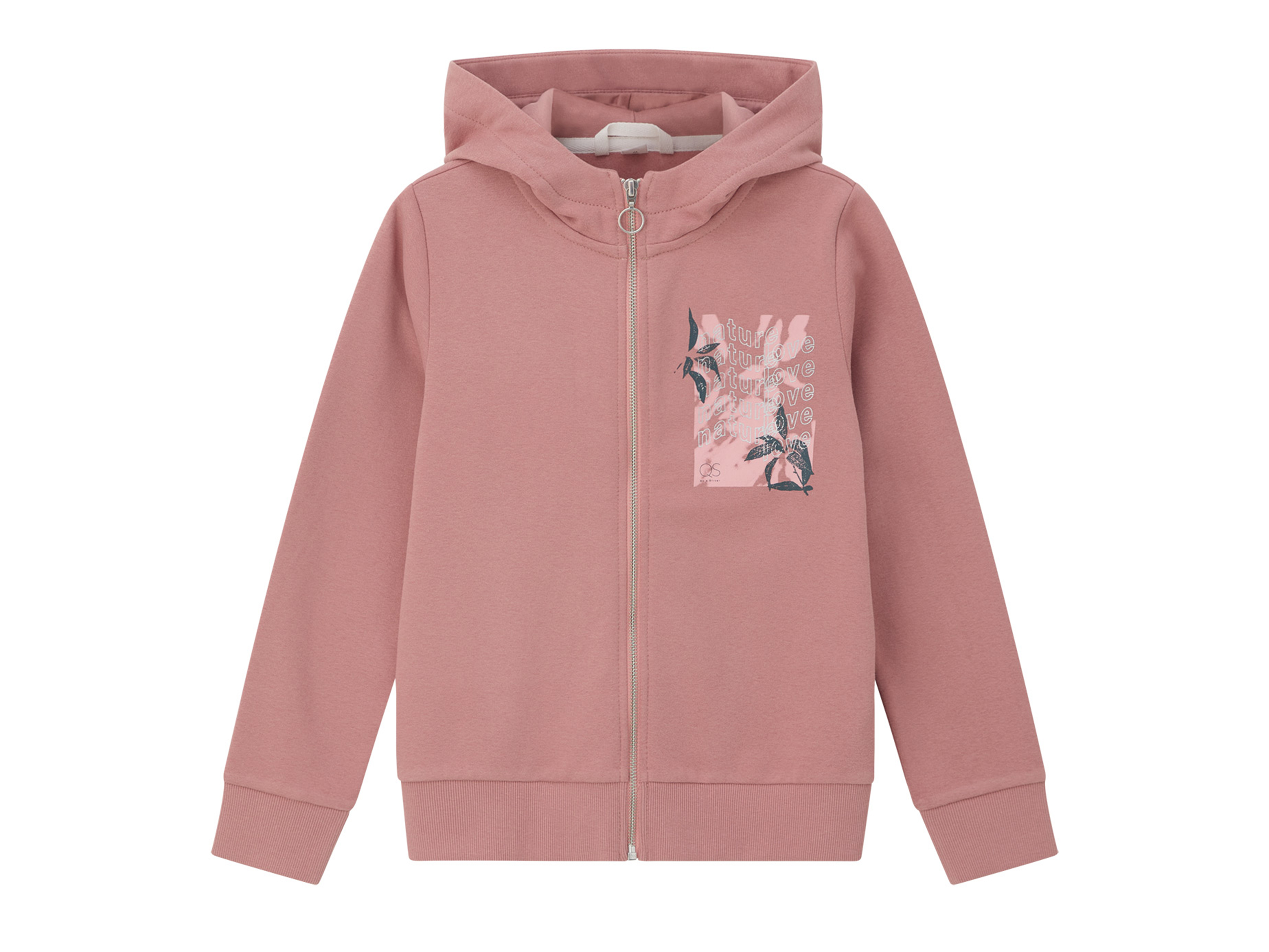 QS by s.Oliver Kinder Sweatjacke (lachs, XL (176)) XL (176)