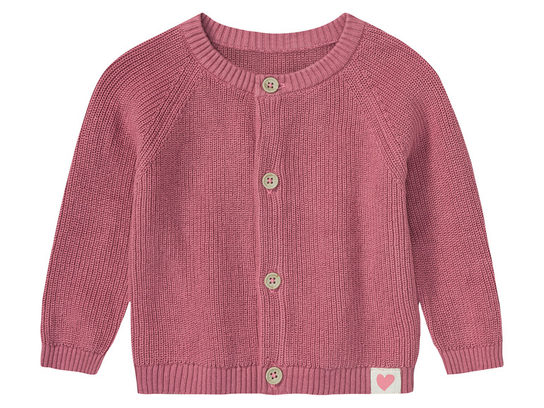 Gehe zu Vollbildansicht: lupilu® Baby Cardigan, 2 Stück, aus reiner Bio-Baumwolle - Bild 18