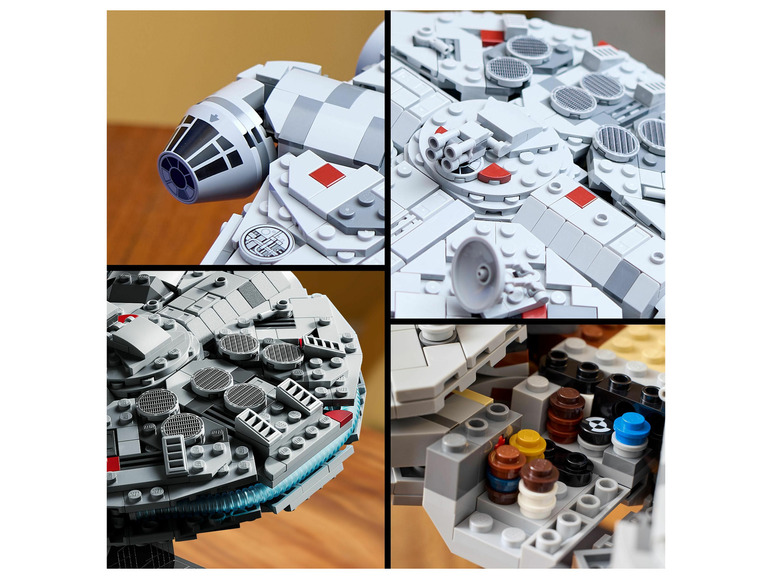 Gehe zu Vollbildansicht: LEGO® Star Wars 75375 »Millennium Falcon™« - Bild 4