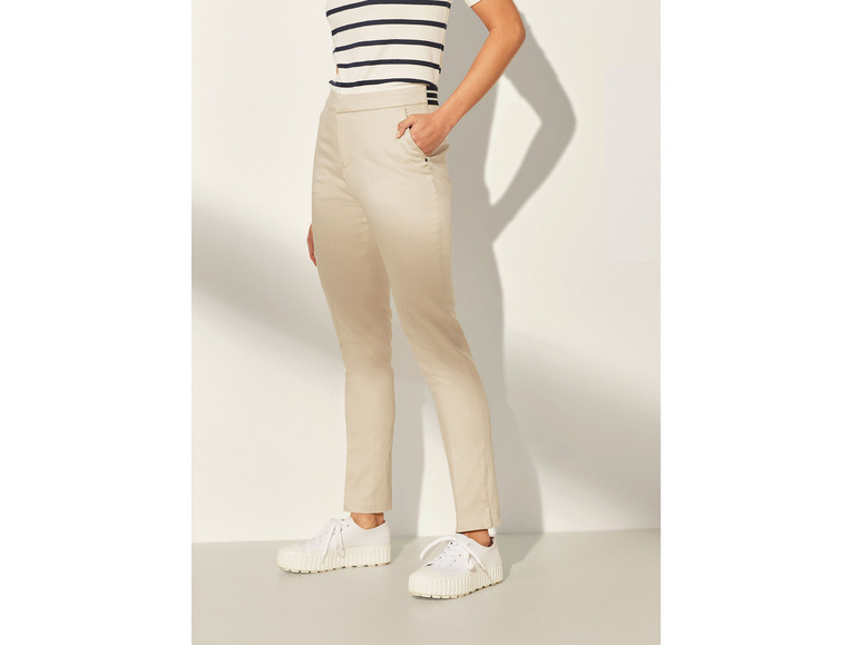 Gehe zu Vollbildansicht: esmara® Damen Slacks mit Baumwolle - Bild 3