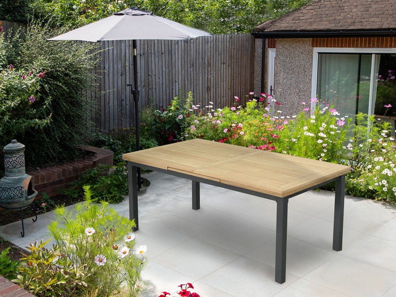 Gehe zu Vollbildansicht: bellavista - Home & Garden® Tisch »Newport«, mit automatischer Auszieh-Funktion - Bild 2